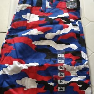 Cotton Net camo shorts